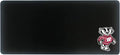 University of Wisconsin - Madison Classic Cloth Desk Mat, Durable Office Supplies, Non-Slip Base, Responsive Desk Pad with Smooth Cloth Surface, Black
