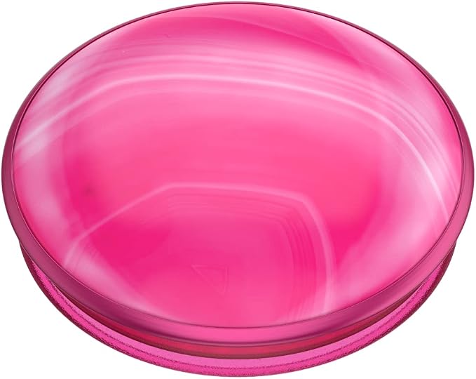 PopSockets PopTop Phone Grip, Top Only (Base Sold Separately), Hot Pink - Neon Pink Agate