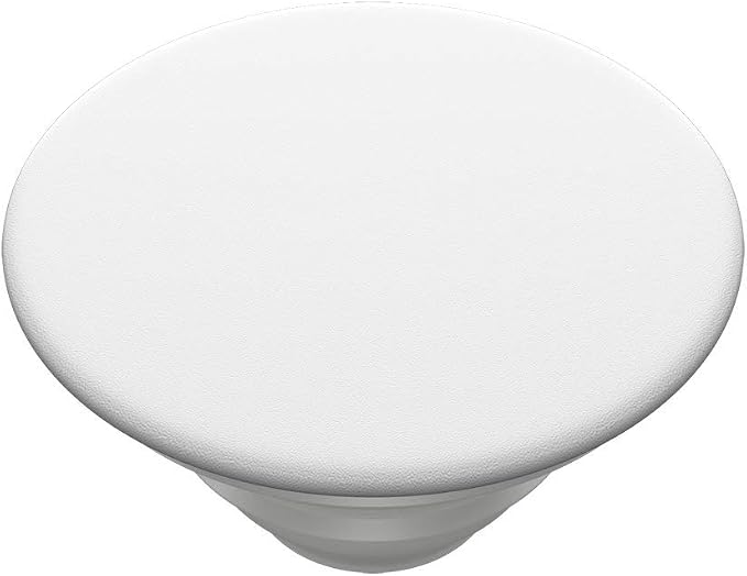 PopSockets Adhesive Phone Grip, Holder- White | Secure Comfortable Hold, Anti-Drop, Kickstand, White, Electronic Accessories, For iPad/Kindle/iPhone/Android
