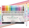 Zebra Pen MILDLINER No Bleed Highlighter, Assorted Colors, Dual Tip, 15-Pk