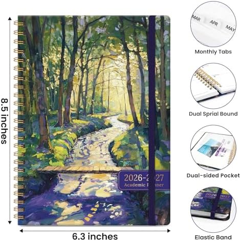 ZOTIA Planner 2026-2027 Weekly & Monthly Calendar Planner Jul 2026-Jun 2027