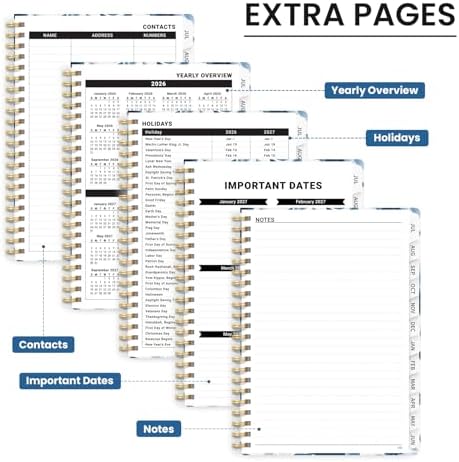 ZOTIA Planner 2026-2027 Jul 2026-Jun 2027 Academic Monthly & Weekly Planner