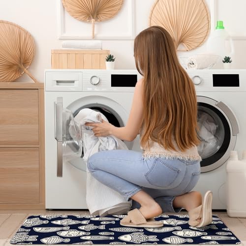 Kitchen Rugs and Mats Set of 2,Floor Mats for Home Kitchen Decor Mat
