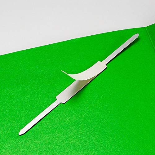 Officemate Self Adhesive Prong Paper Fasteners, Matte Steel Finish, 2 inch Capacity, 2.75 inch Base, Box of 100 (99858),Silver