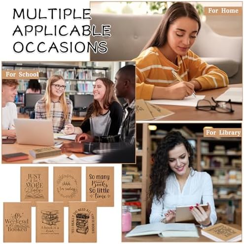 Supervitae 96 Set Book Lover Gift Include Notebook with Motivational Pens