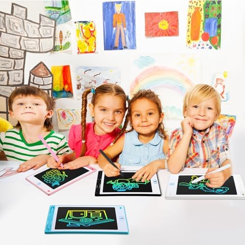 Tinlade 12 Pack LCD Writing Tablet for Kids, 8.5 Inch Drawing Pad