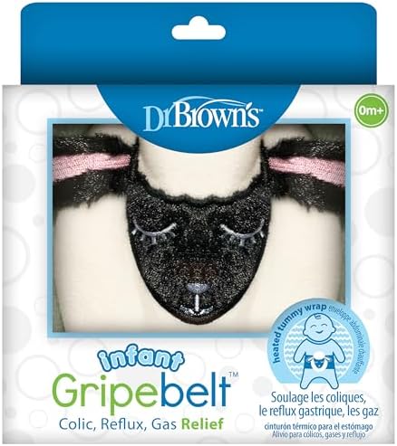 Dr. Brown's Infant Gripebelt Heated Belly Band, Lamb, 0m+