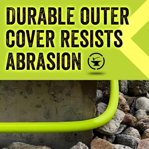 Flexzilla Garden Lead-in Hose 5/8 in. x 5 ft., Lightweight All-Weather Water Hose, Durable and Flexible, Leak-Free Connections