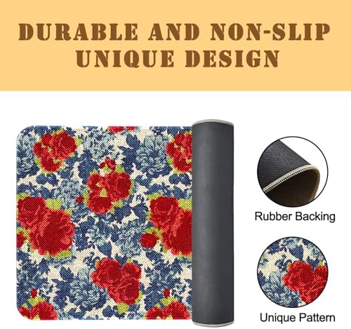 Kitchen Rugs and Mats,Washable Non-Slip Floor Mats Door Mat