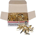 CHARLES LEONARD PAPER FASTENERS 1/2IN BOX OF 100 (Set of 6)