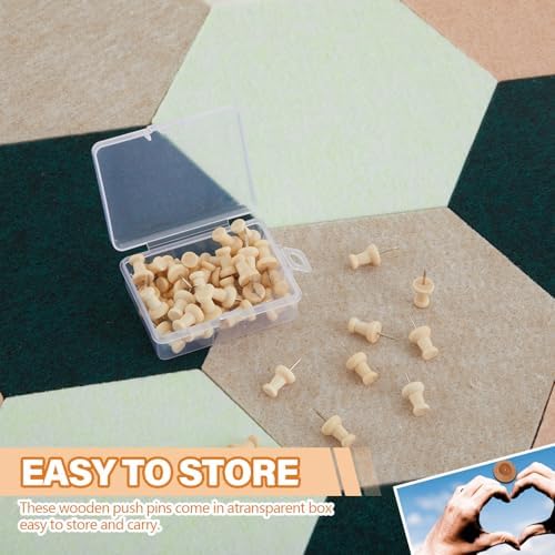 6.7 x 5.9 in 16 Pcs Hexagon Cork Board Tiles, Felt Pin Boards, Green