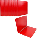 Fiberboard Binder, 8.5 Inch Centers, 3 Inch Capacity, Letter Size, for Pressboard Report Cover,12 per Box (Red) (Color)