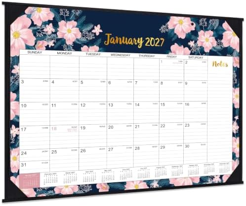 2027 Desk Calendar - JAN 2027 - DEC 2027, 12 Month Large Desk Calendar 2027