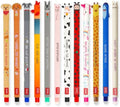 LEGAMI Fur-ever Friends Limited Edition + Farm Sweet Farm Set of 12 Erasable Gel Pens with Thermosensitive Erase Ink, Range of ink colours & barrel designs, 0.7mm Tip, Animal Designs