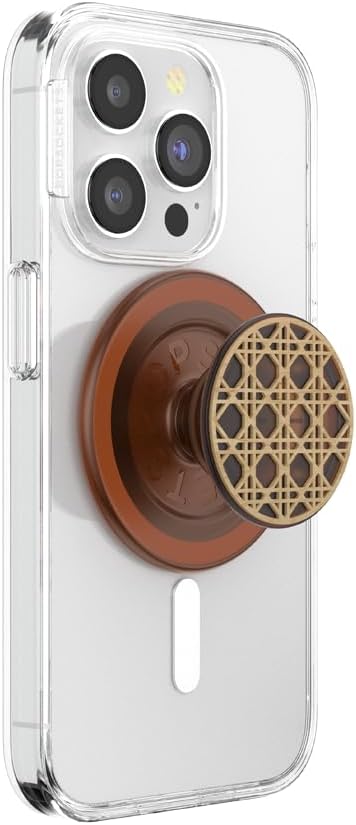 PopSockets Phone Grip for MagSafe, Magnetic Holder- Raising Cane | Removable, For Kindle / Android / iPhone, With Magnet, Brown, Plain, Cream, Beige, Summer Spring