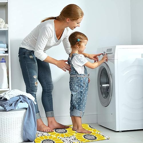 Mloabuc Kitchen Rugs and Mats,Washable Non-Slip Floor Mats Door Mat