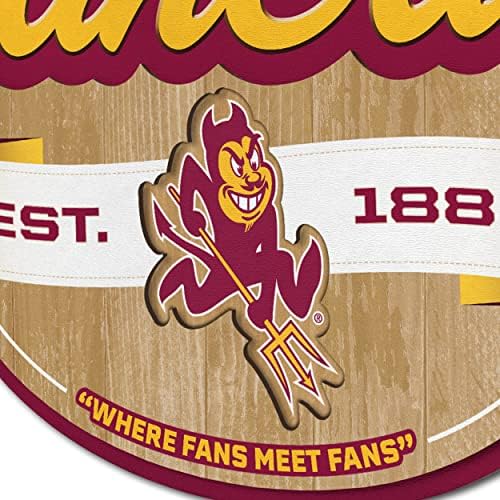 YouTheFan NCAA Officially-licensed FanCave 3D wall art - ready-to-hang, 3D multi-layered construction - floating wall mount design - Perfect fan gift