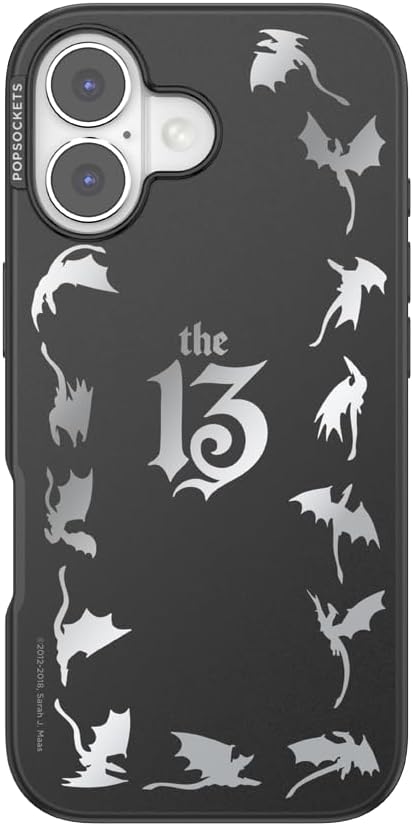 PopSockets iPhone 17 Phone Case with MagSafe, Wireless Charging Compatible, Dragon - The 13
