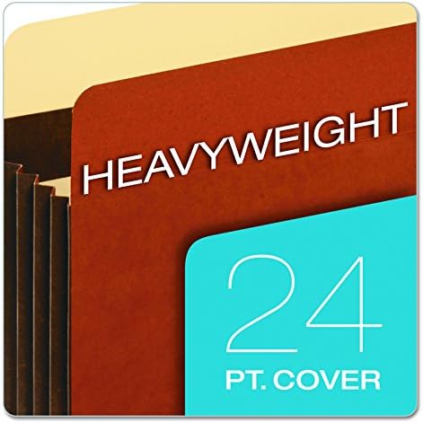Globe Weis Pendaflex Expanding File Pockets, Brown (PFXC1536GHD)