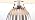JONATHAN Y Julian 33.5" Traditional Fluted Glass Table Lamp, Smoked Gray