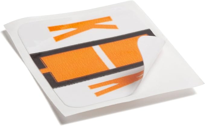 Smead BCCR Bar-Style Color-Coded Alphabetic Label, K, Label Roll, Light Orange, 500 Labels per Roll, (67081)