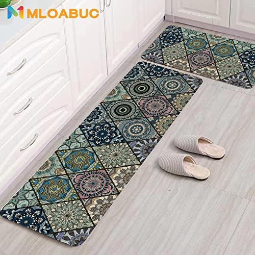 Kitchen Rugs and Mats Set of 2,Floor Mats for Home Kitchen Decor Mat