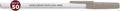 DISCOUNT PROMOS Custom Value Stick Pens Set of 50, Personalized Bulk Pack - Black Ink, Great for Office, School, Business, Tradeshows, Events - Grey