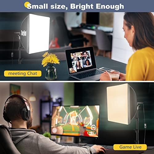 Torjim Softbox Photography Lighting Kit | 16" X 16" & 85W LED Studio Lights