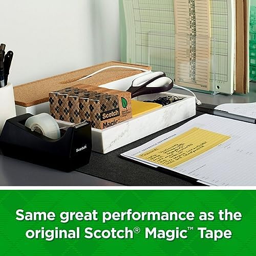 Scotch Magic Greener Tape, 0.75 in .x 900 in., 12 Rolls