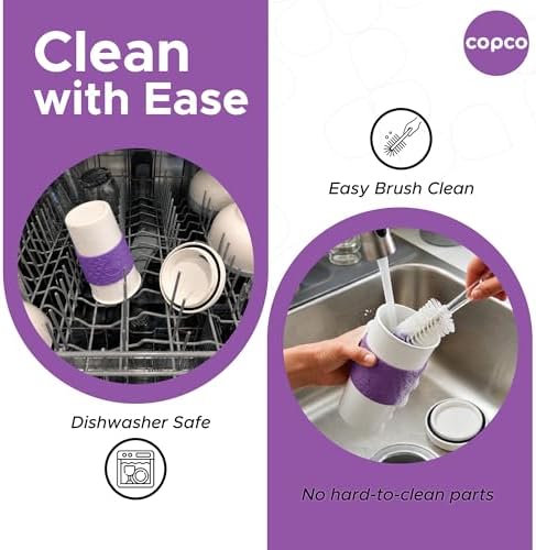 Copco Acadia Travel Mug, 16 Oz - Lilac, Set of 3
