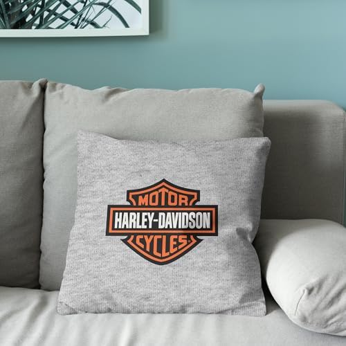 Northwest Harley-Davidson Classic Logo Sweatshirt Pillow, 16 x 16 in