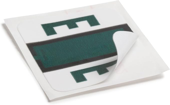 Smead BCCR Bar-Style Color-Coded Alphabetic Label, E, Label Roll, Dark Green, 500 Labels per Roll, (67075)