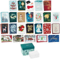 Hallmark Christmas Cards, Assorted 48-Pack with Organizer Box (Holly)