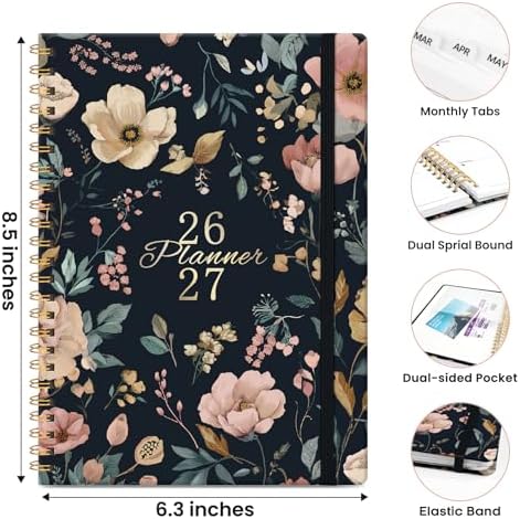 ZOTIA Planner 2026-2027 Jul 2026-Jun 2027 Academic Monthly & Weekly Planner