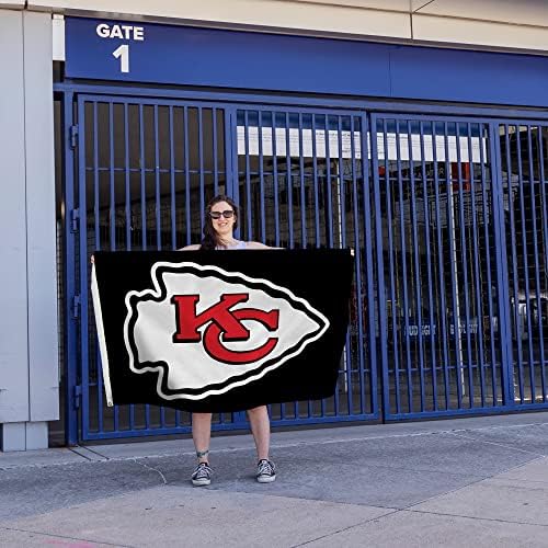 NFL Rico Industries Standard 3' x 5' Banner Flag Single Sided - Indoor or Outdoor - Home Décor