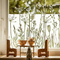 ADD.HERES Stained Glass Window Film, Window Film Decorative, 17.5 x 78.7 in