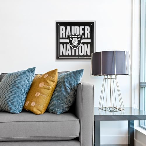 YouTheFan NFL Las Vegas Raiders Slogan Series 3D Wall Art