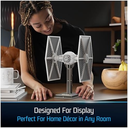 4D Build Star Wars Imperial TIE Fighter 3D Puzzle Model Kit for Adults