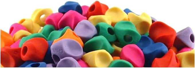 The Pencil Grip Mini Pencil Grips 50 Pack, Assorted Bright Colors (TPG-17550)