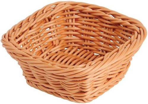 Constructive Playthings Plastic Wicker Baskets for Storage, Set of 12 | Educational or Home Setting, Stores Toddler Toys, Keys, Jewelry and Classroom Supplies, Stackable, Set of 12 Woven Baskets