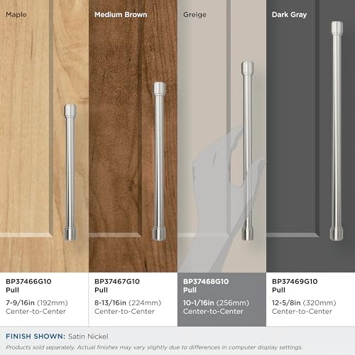 Amerock 10-1/16" Faircrest Satin Nickel Drawer Pull