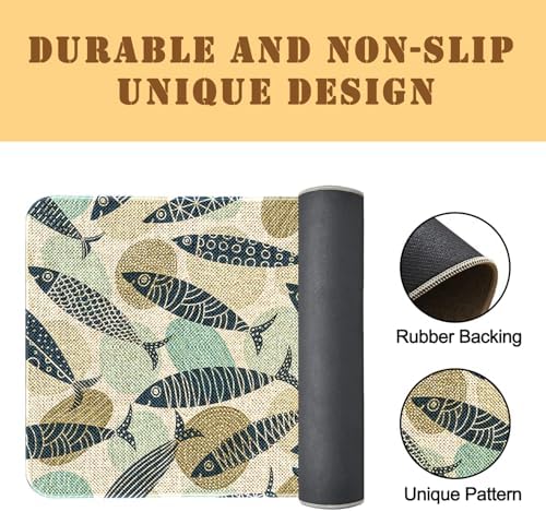 Kitchen Rugs and Mats,Washable Non-Slip Floor Mats Door Mat
