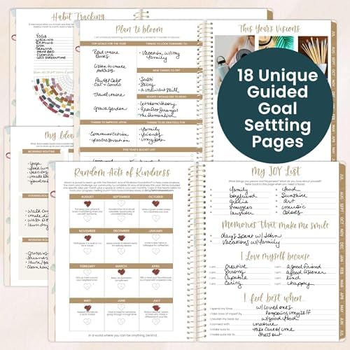 bloom daily planners 2026-2027 Planner (8.5” x 11") 13 Month Academic Year Organizer (July 2026 - July 2027) - Weekly & Monthly Agenda Book with Stickers & Tabs - Bows
