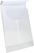 Smead Poly File Retention Jacket, 3/4" Expansion, Letter/Legal, Clear, 24 per Box (68191) (Pack of 10)