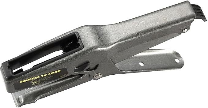 Bostitch Office B8 Heavy Duty All Metal 45 Sheet Plier Stapler, 210 Stapler Capacity, Full-Strip, Charcoal