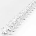 Binditek 50 Pack Plastic Spiral Binding Coils, 6mm(1/4"), 30 Sheet Capacity, 4:1 Pitch, Clear, 48Loops, for Letter Size, for Students and Coworkers | Coil Binding Spines, 1/4", 30 Sheet Capacity, 48 Loops, for Letter-Size Reports, Presentations, School...