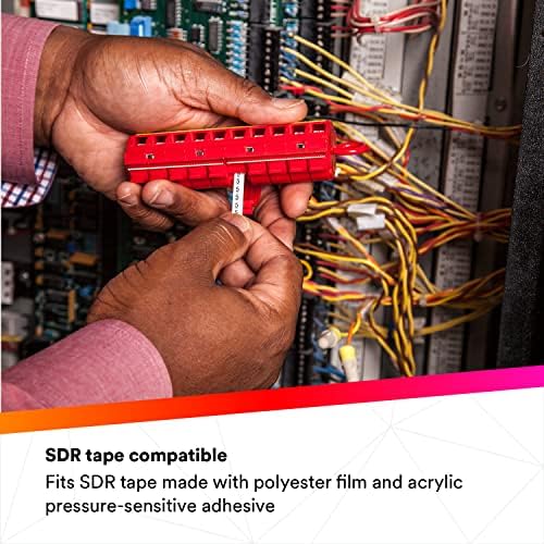 3M ScotchCode Wire Marker Tape Dispenser STD, Empty