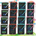 LCD Writing Tablet for Kids with String 16 Pack 8.5"