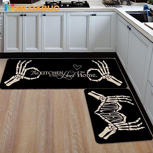 Kitchen Rugs and Mats Set of 2,Floor Mats for Home Kitchen Decor Mat