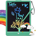TEKFUN LCD Writing Tablet for Kids, 10-inch Coloring Drawing Pad, Mess Free Doodle Board, Easter Gifts for Boys and Toddlers, Toys for 3 4 5 6 7 8 Year Old Girls(DarkGreen)